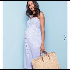 Size 4 Seraphine maternity/nursing dress